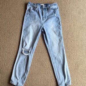 Altar’d State Light Blue Distressed Women's Jeans